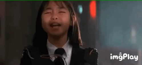 Crying Girl Eyes Closed Heart On Face GIF