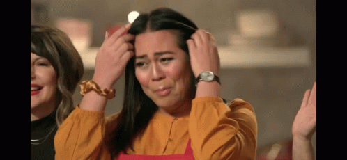 Crying Happy Woman GIF