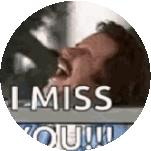 Crying I Miss You Sticker GIF