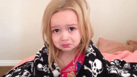 Crying Kid Sleepy Time Nodding GIF