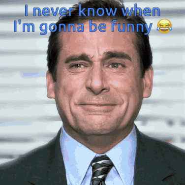 Crying Man I Never Know When I'm Funny