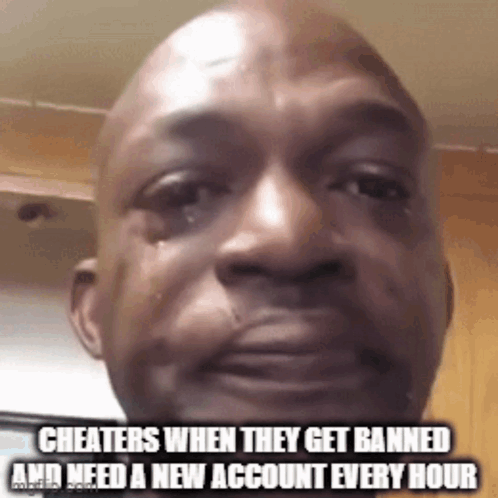 Crying Man With Meme About Cheaters GIF