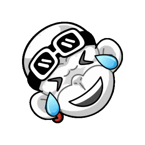 Crying Monkey Wearing Glasses