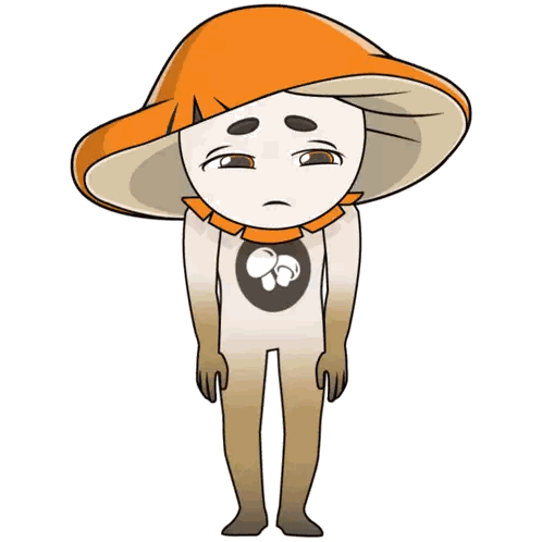 Crying Mushroom Man
