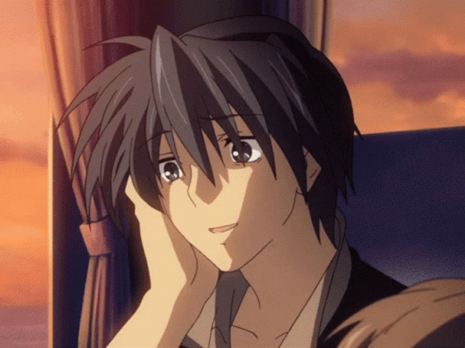 Crying On Bus Depressed Anime GIF