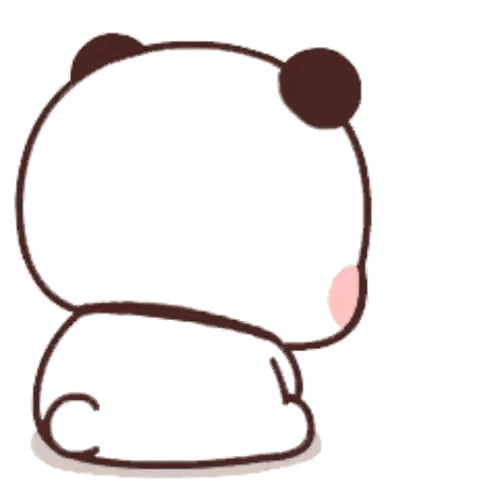 Crying Panda Bear With Chinese Writing