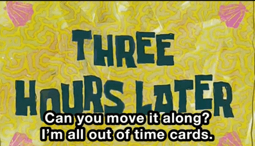 Crying Patrick Star Three Hours Later GIF