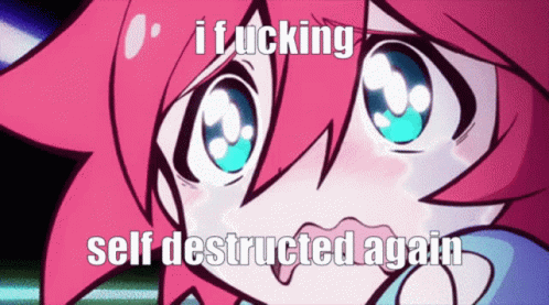 Crying Power Bomberman Luluco Self Destruct Again GIF