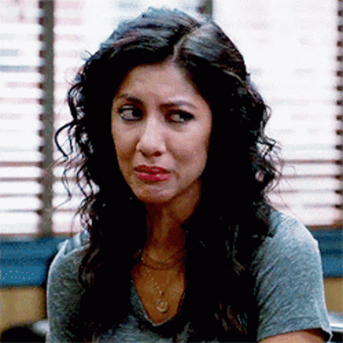 Crying Thank You For Acknowledging Detective Rosa Diaz GIF