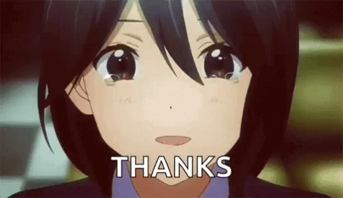 Crying Thank You Himeko Inaba GIF
