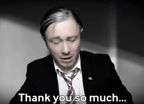 Crying Thank You So Much GIF