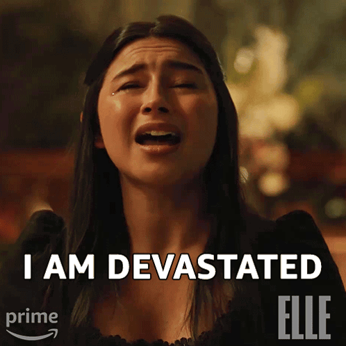 Crying Woman I Am Devastated