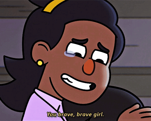Crying Woman Says You Brave Brave Girl