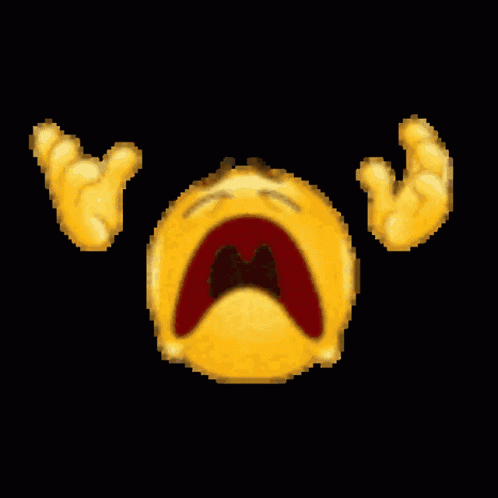 Crying Yellow Smiley Face