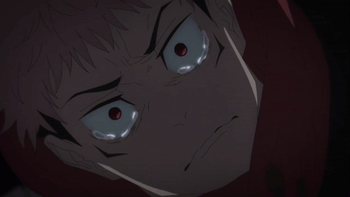 Crying Yuji Itadori GIF