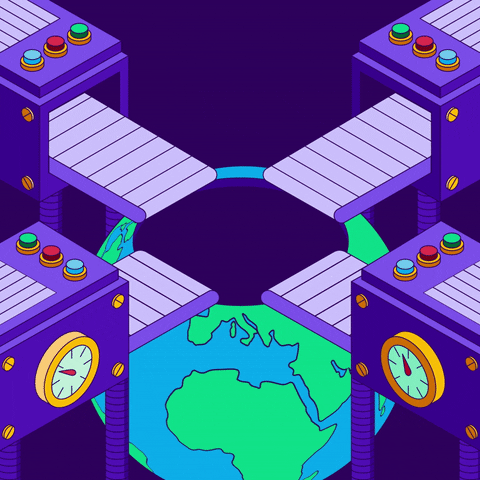 Crypto Bitcoin Donation GIF