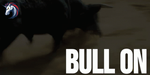 Crypto Currency Bull On GIF
