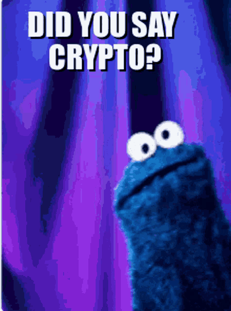 Crypto Did You Say Crypto Gif GIF