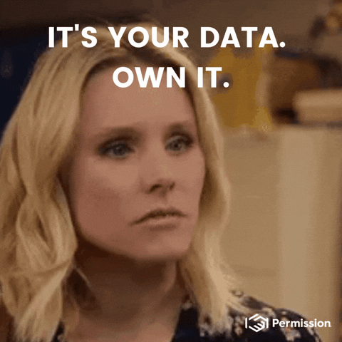 Crypto Girl Its Your Date Own It GIF