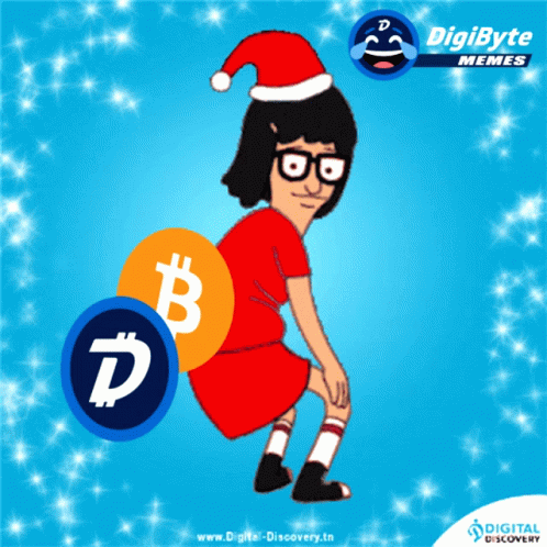Crypto Happy Holidays Meme GIF