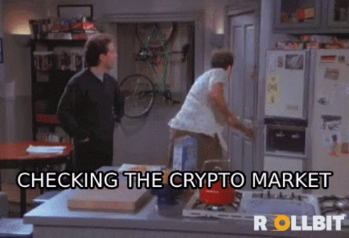 Crypto Market Chicken Roaster GIF
