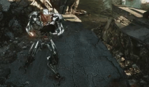 Crysis 3 Villain Ceph Attacking GIF