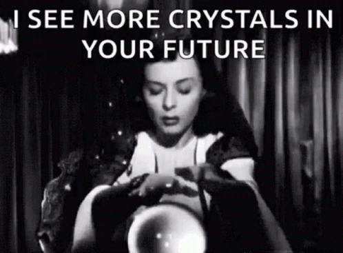 Vintage Seer Seeing More Crystal Balls GIF
