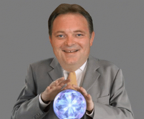 Crystal Ball Forecasting Face Swap GIF