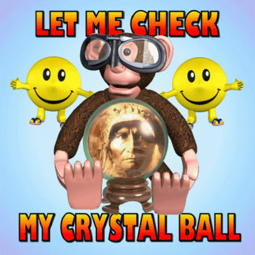 Psychic Money Checking Crystal Ball GIF