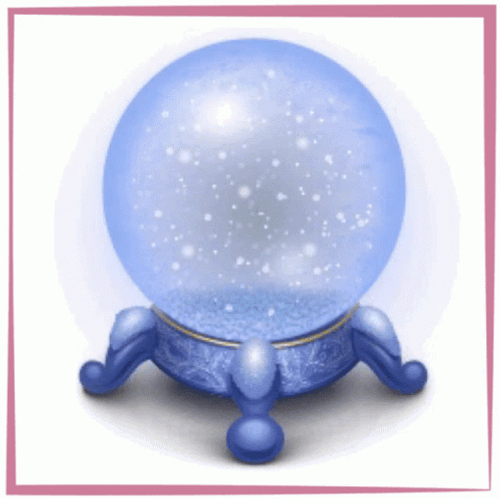 Crystal Ball Happy Birthday GIF