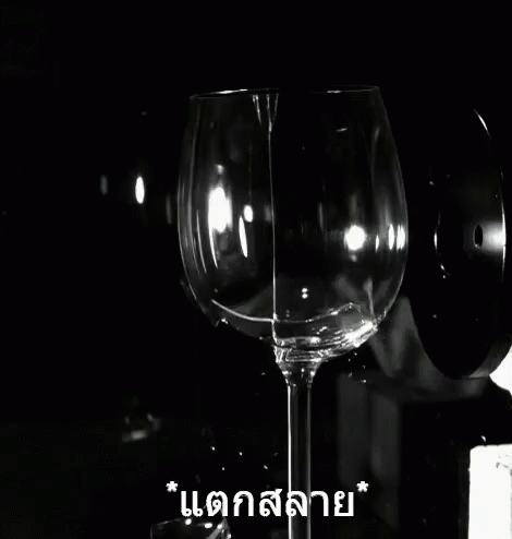 Crystal Glass Breaking Stunning Shot GIF