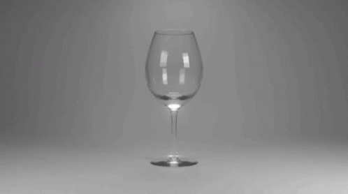 Crystal Wine Glass Shot Breaking GIF