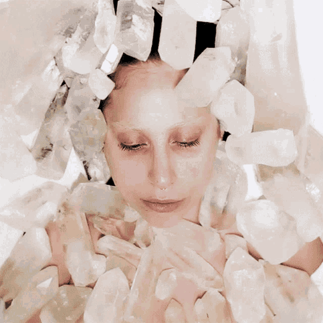 Crystals Lady Gaga Gif GIF