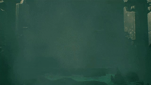Cthulhu Enormous Shadow Lightning Glimpse GIF