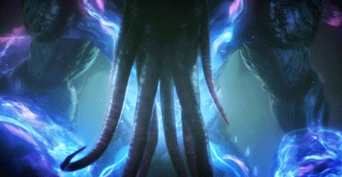 Cthulhu Unleashing Massive Power GIF