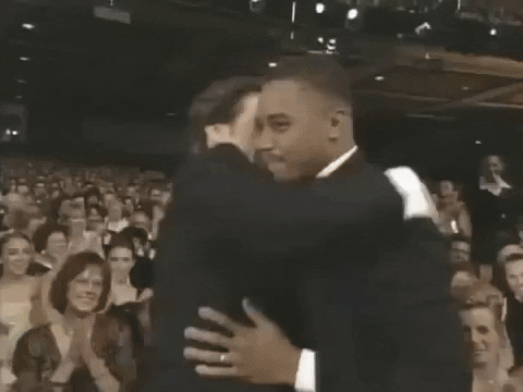 Cuba Gooding Jr Accepting Oscar Awards GIF