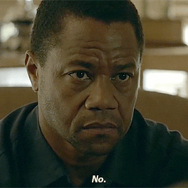 Cuba Gooding Jr Fierce Eyes No GIF