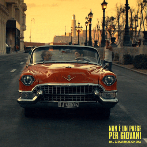 Cuba Vintage Car Movie GIF