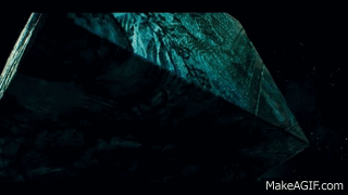 Cube in Space with Makeagif.com