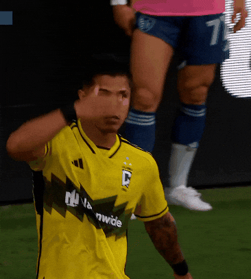 Cucho Hernandez Blowing Kiss GIF
