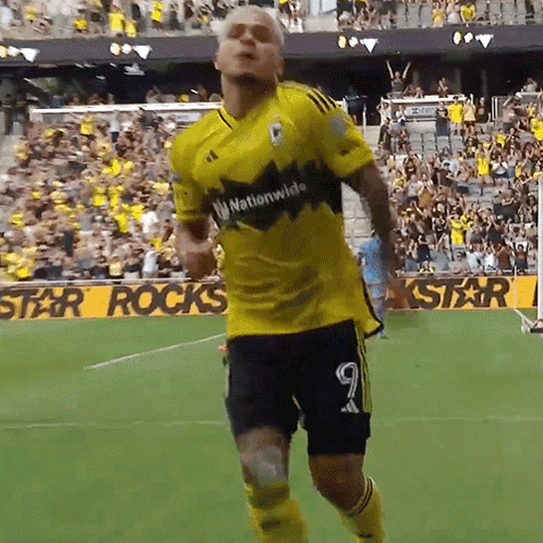 Cucho Hernandez Bouncing Up Come On GIF