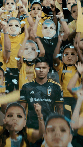 Cucho Hernandez In The Middle Of Crowd GIF