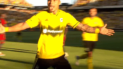 Cucho Hernandez Sticking Tongue Out GIF