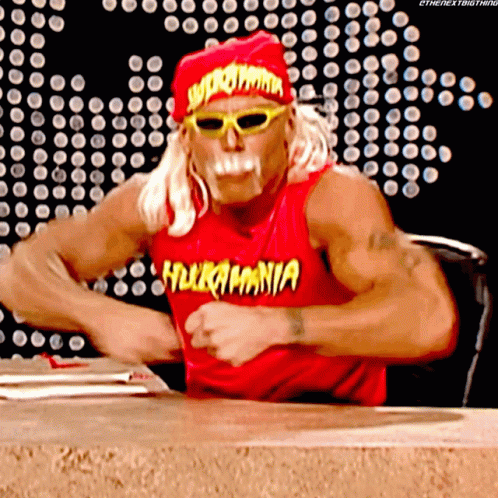 Cuckoo Hulk Hogan Hulkamania Brother Parody GIF
