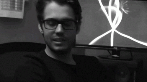 Cue Disappointment Man Wearing Glasses GIF