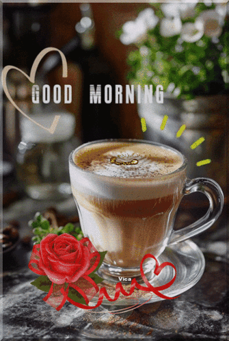 Cup of Coffee With Good Morning