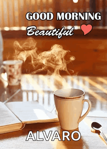 Cup of Coffee With Name Alvaro