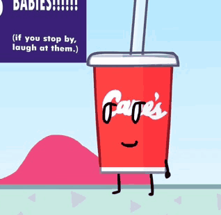 Cup Saying Cage 's With Straw
