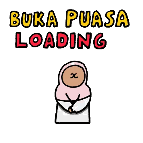 Cup with Buka Puasa Loading Text