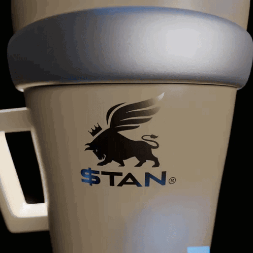 Cup With Lion Saying Stan